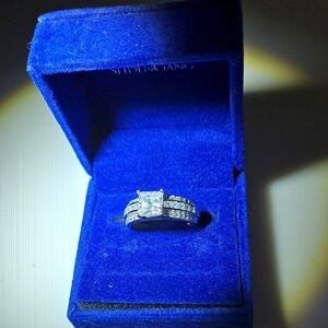 Diamonique Sterling Silver Ring